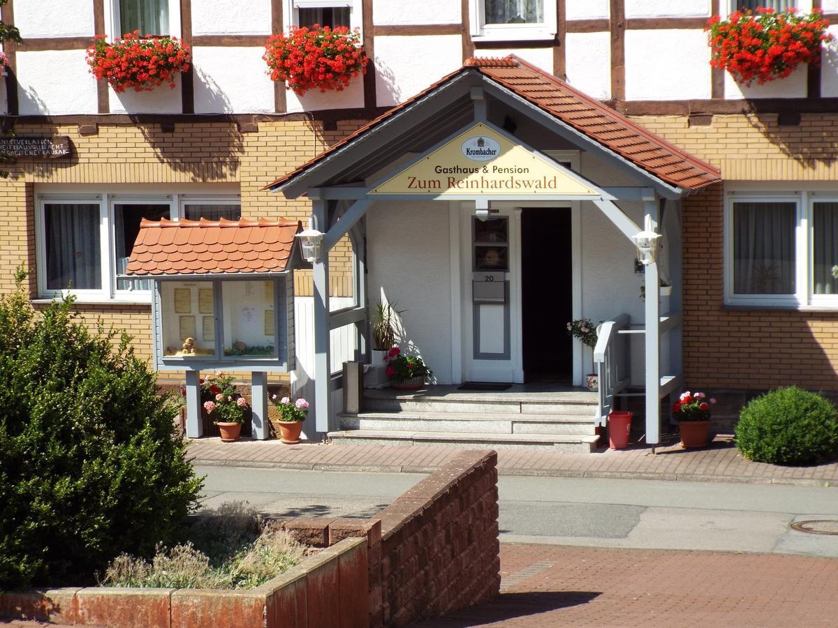 Hotel Garni Zum Reinhardswald Gewissenruh Extérieur photo